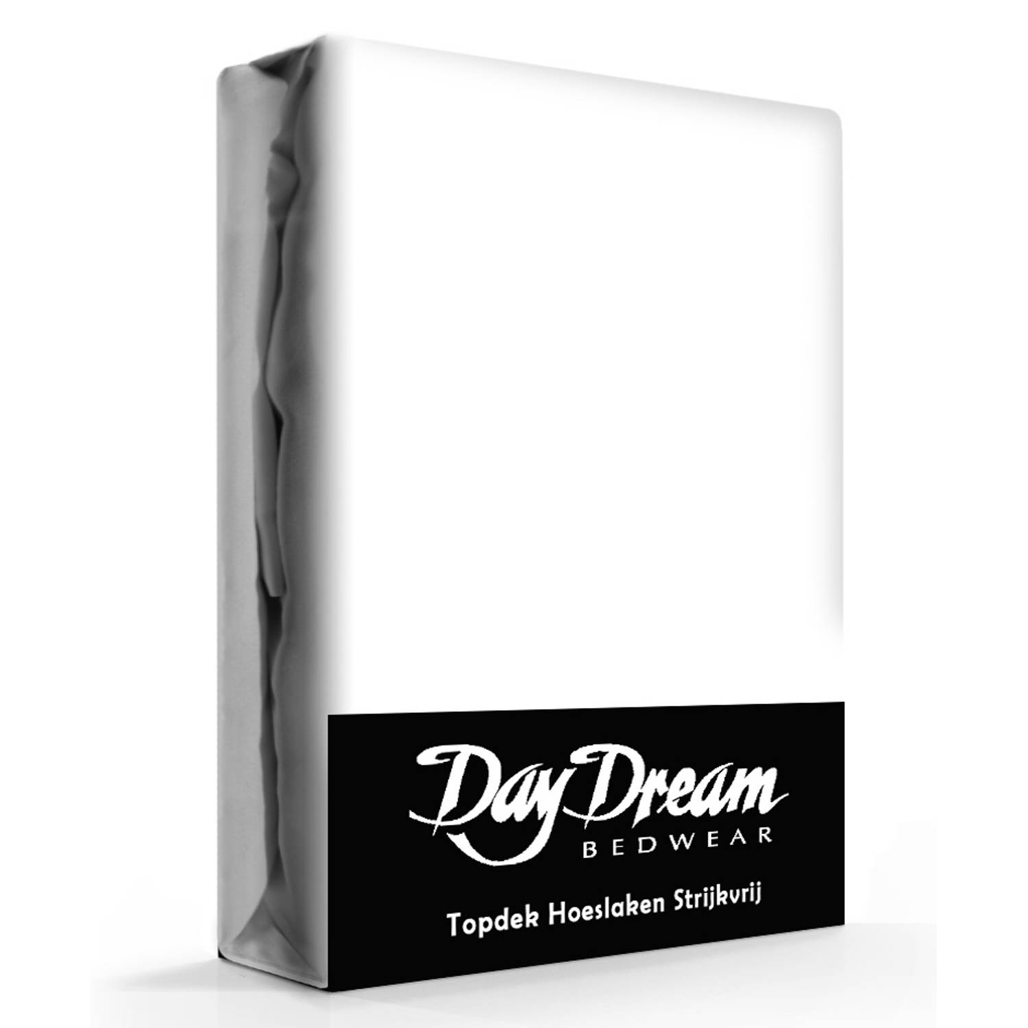 Day Dream Topper Hoeslakens Katoen-180 X 220 Cm - Wit