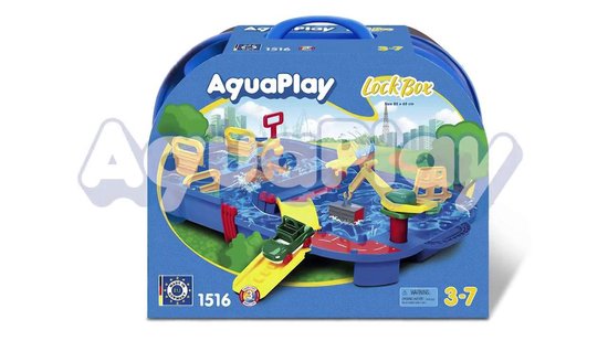 Aquaplay Waterbanen Lock Box - Blauw