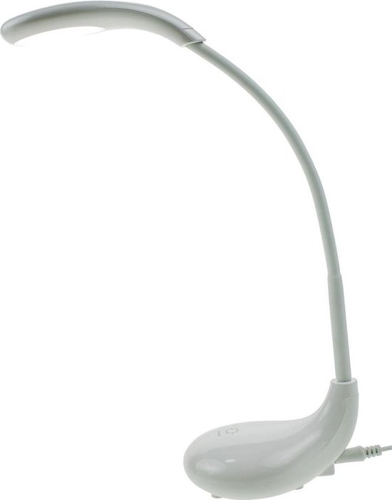 United Entertainment Moodlight Flexibele Led Bureaulamp - Golf - Wit