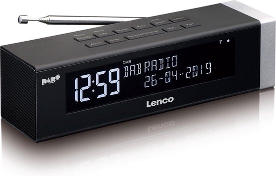 Lenco Cr-630 Klokradio - Zwart