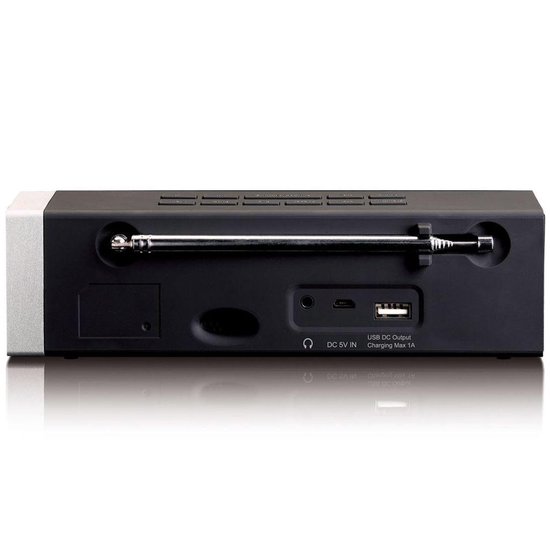 Lenco Cr-630 Klokradio - Zwart