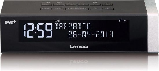 Lenco Cr-630 Klokradio - Zwart