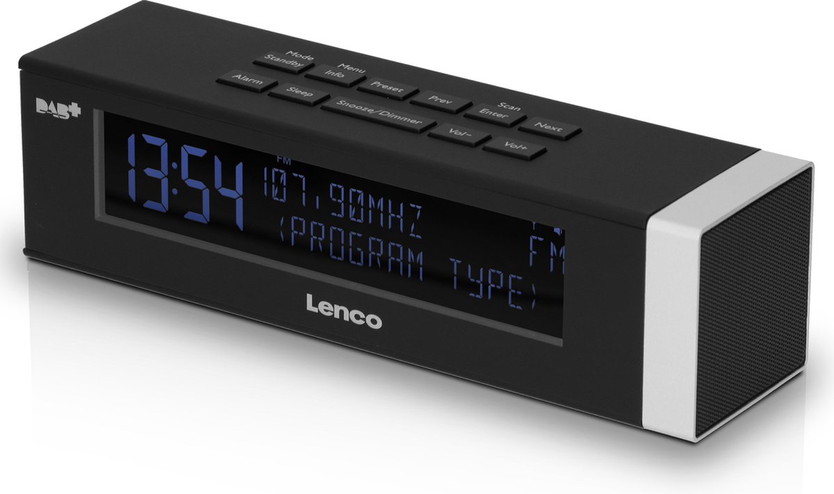 Lenco Cr-630 Klokradio - Zwart