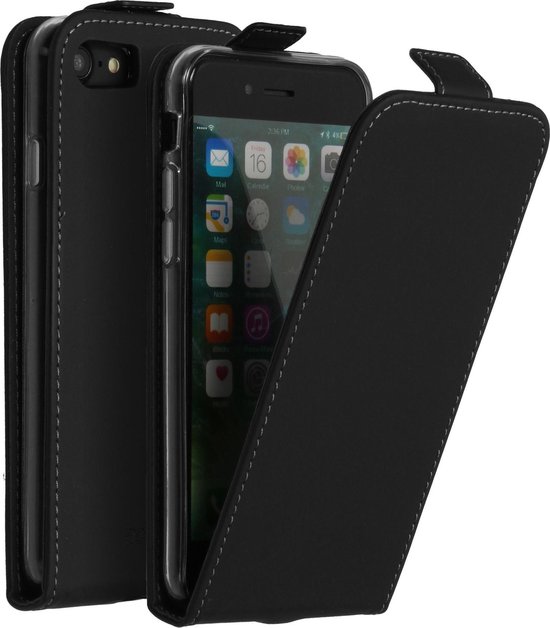 ACCEZZ e Tpu Flipcase Voor De Iphone 8 / 7 - Zwart