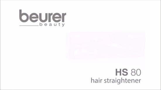 Beurer Stijltang 45 W Hs 80 - Zwart