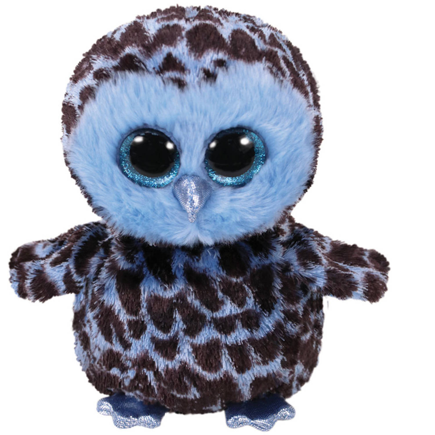 ty Beanie Boo Uil Yago - 24 Cm - Zwart