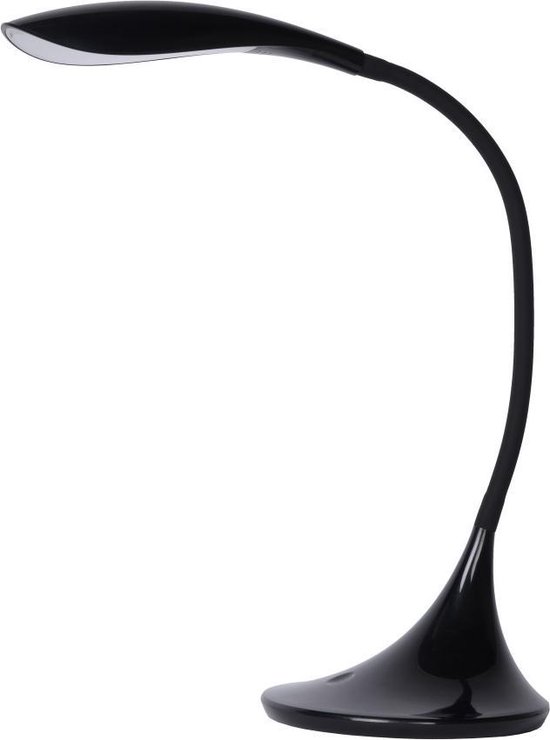 Lucide Bureaulamp Emil Ø17 Led Dimb. 1x4w 3000k Z - Zwart