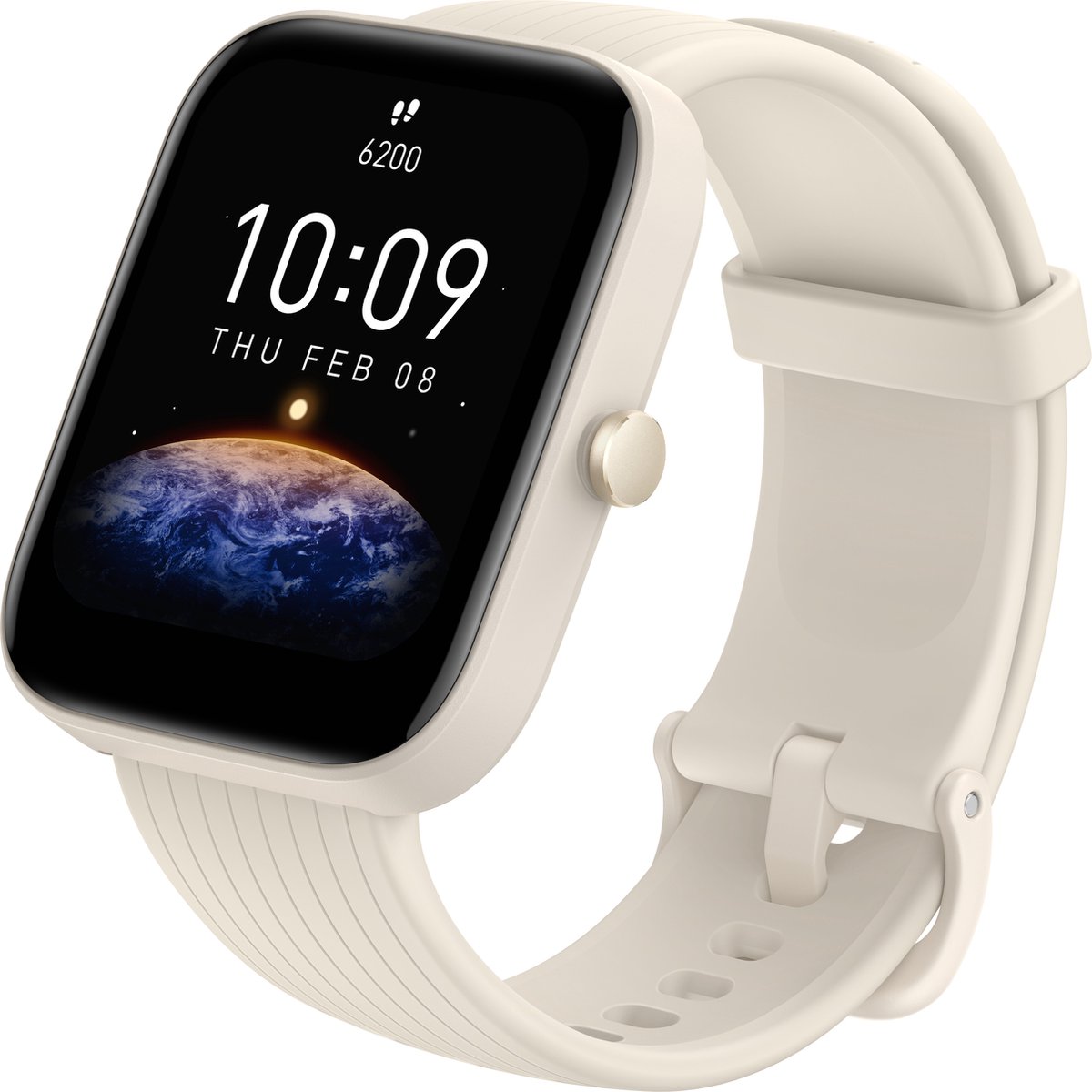 Amazfit - BIP 3 Pro Cream Smartwatch