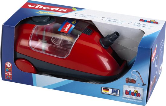 Theo Klein Vileda Speelgoed Stofzuiger - Rood