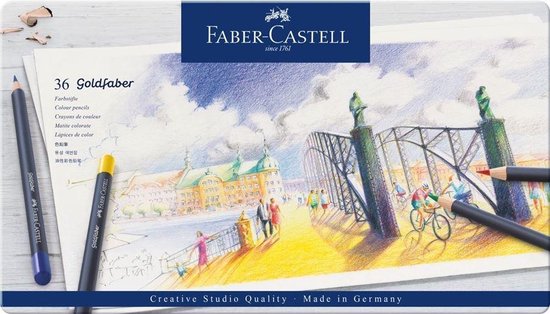 Faber Castell Kleurpotlood Faber-castell Goldfaber Etu