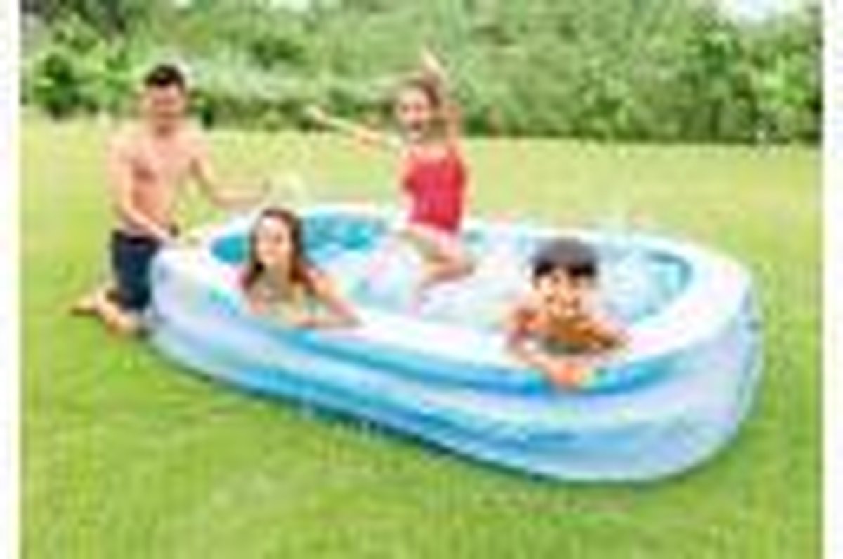 Intex Familiezwembad - 262 X 175 X 56 Cm - Groen