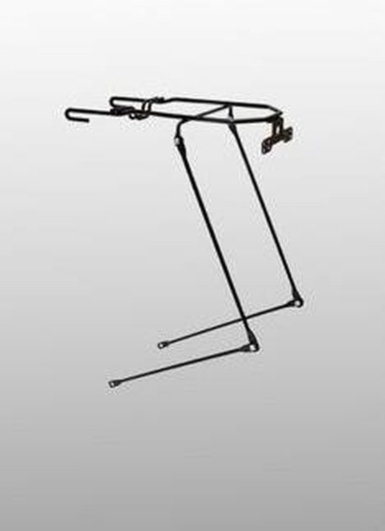 Steco Tas Mee Bagagedrager Verlenger Mat - Zwart