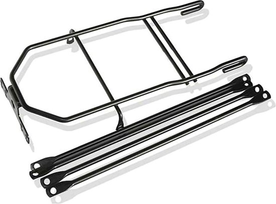 Steco Tas Mee Bagagedrager Verlenger Mat - Zwart