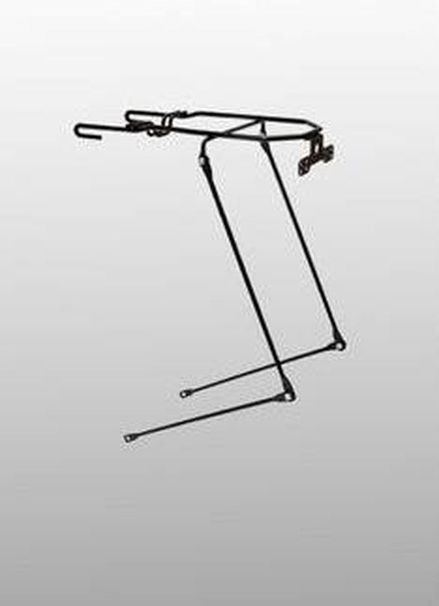 Steco Tas Mee Bagagedrager Verlenger Mat - Zwart