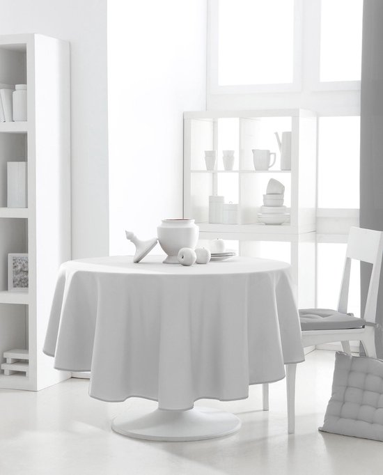 Today Rond Tafelkleed - 180cm - Wit