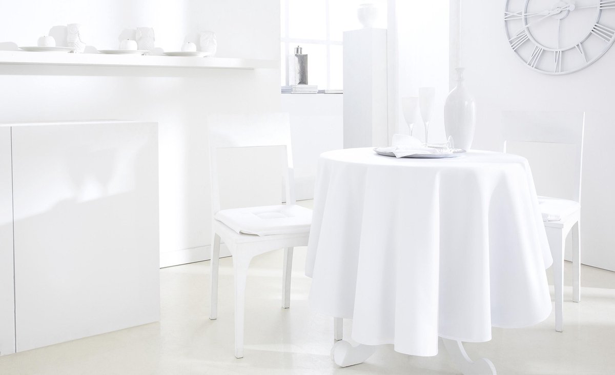 Today Rond Tafelkleed - 180cm - Wit