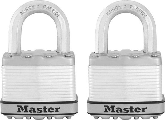 Masterlock Master Lock Hangslot Excell 52 Mm 2 St M5eurt