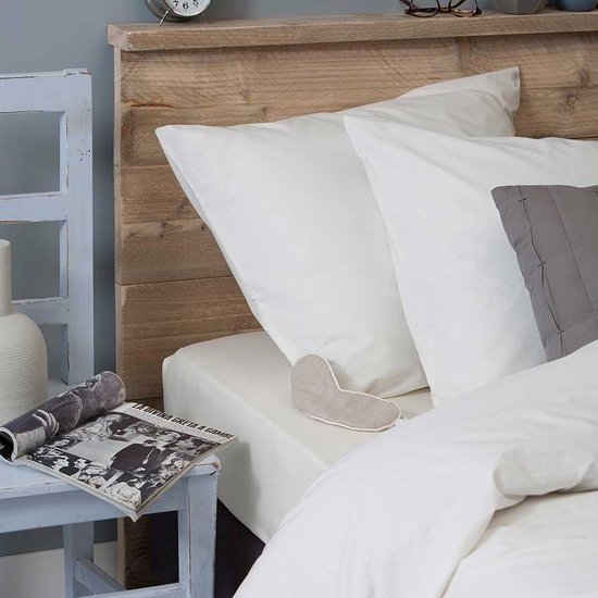 Cinderella Weekend Dekbedovertrek - 1-persoons (140x200/220 Cm + 1 Sloop) - Wit