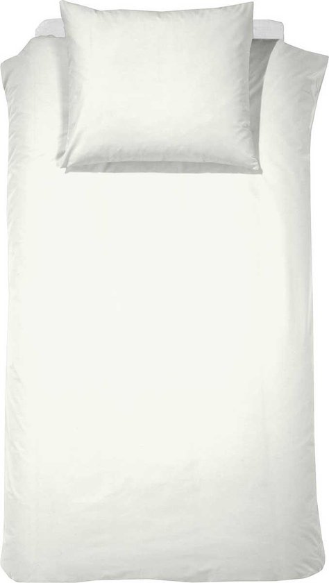Cinderella Weekend Dekbedovertrek - 1-persoons (140x200/220 Cm + 1 Sloop) - Wit