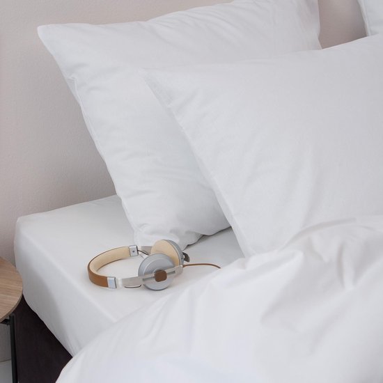 Cinderella Weekend Dekbedovertrek - 1-persoons (140x200/220 Cm + 1 Sloop) - Wit