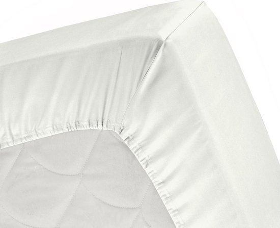 Cinderella Jersey Hoeslaken Ivory-200 X 200 Cm - Beige