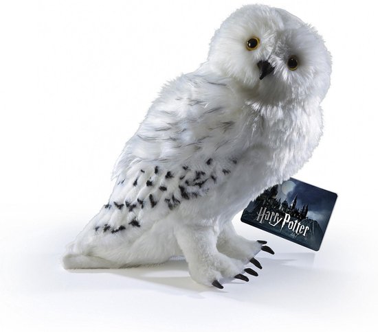 Noble Collection Harry Potter: Hedwig Plush, 30cm - Wit