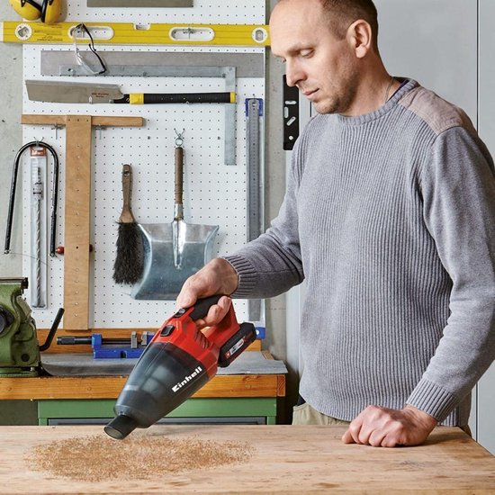 Einhell Kruimelzuiger Te-vc 18 Li - Rood