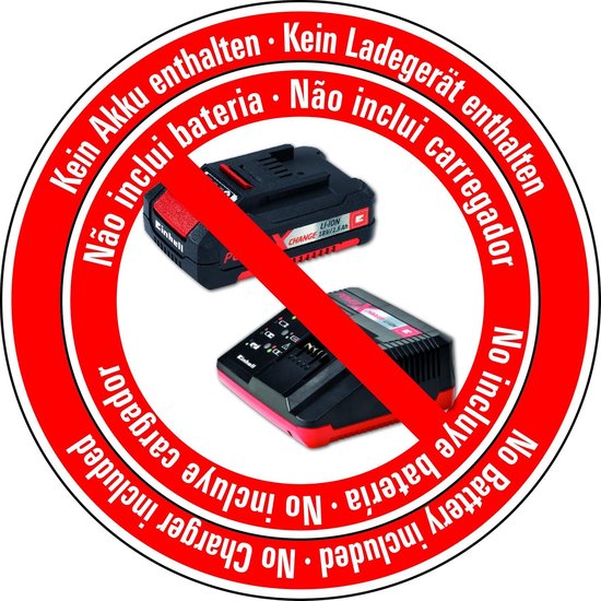 Einhell Kruimelzuiger Te-vc 18 Li - Rood