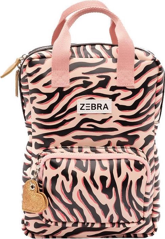Zebra Trends Kinder Rugzak S Stripes Pink