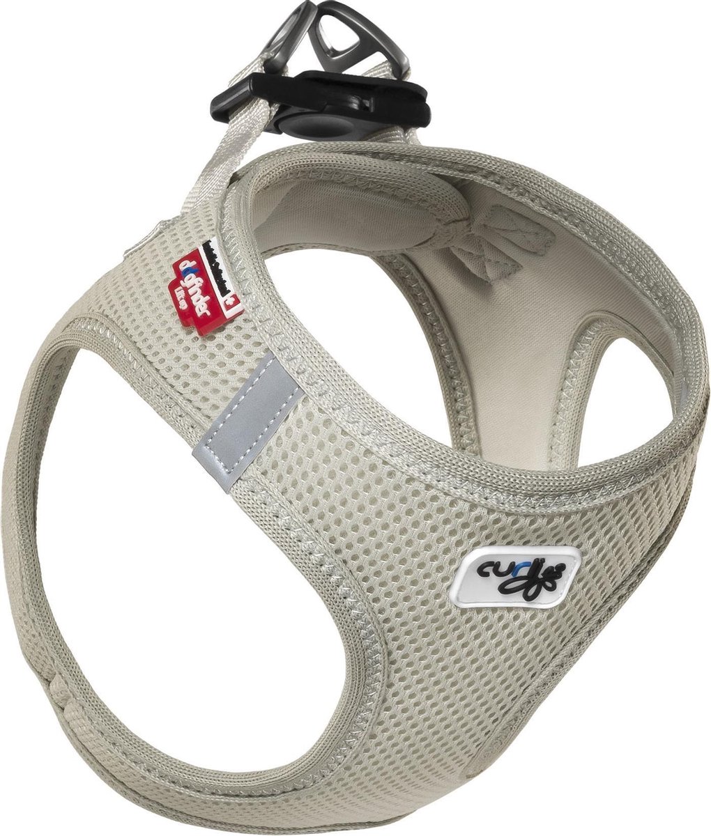 Curli Hondentuig Air-Mesh Harness - Grijs