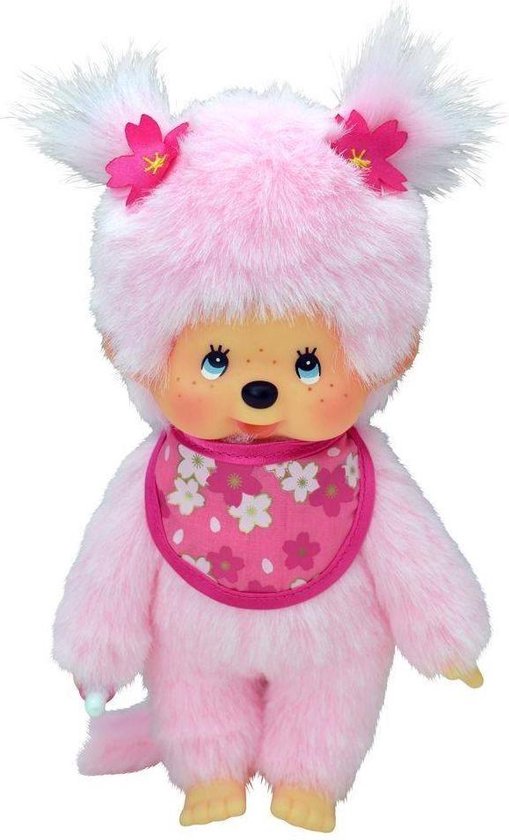 Monchhichi 20 Cm Meisje Cherry Blossom - Roze