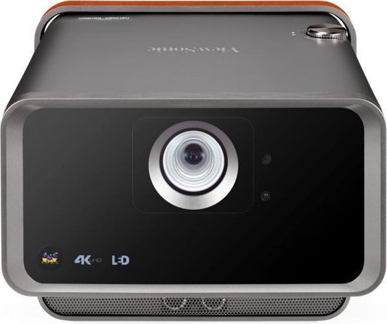 Viewsonic X10-4K beamer/projector 2400 ANSI lumens LED 2160p (3840x2160) 3D Desktopprojector Zwart, - Grijs