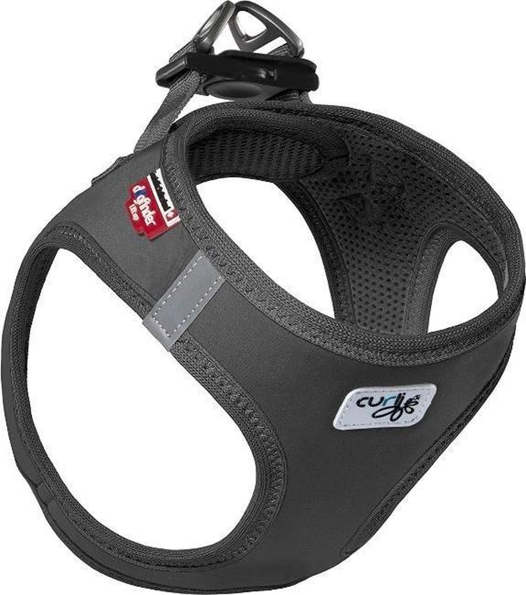 Curli Hondentuig Softshell - Zwart