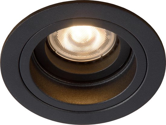 Lucide Embed - Inbouwspot - Ø 9,1 Cm - G - Zwart