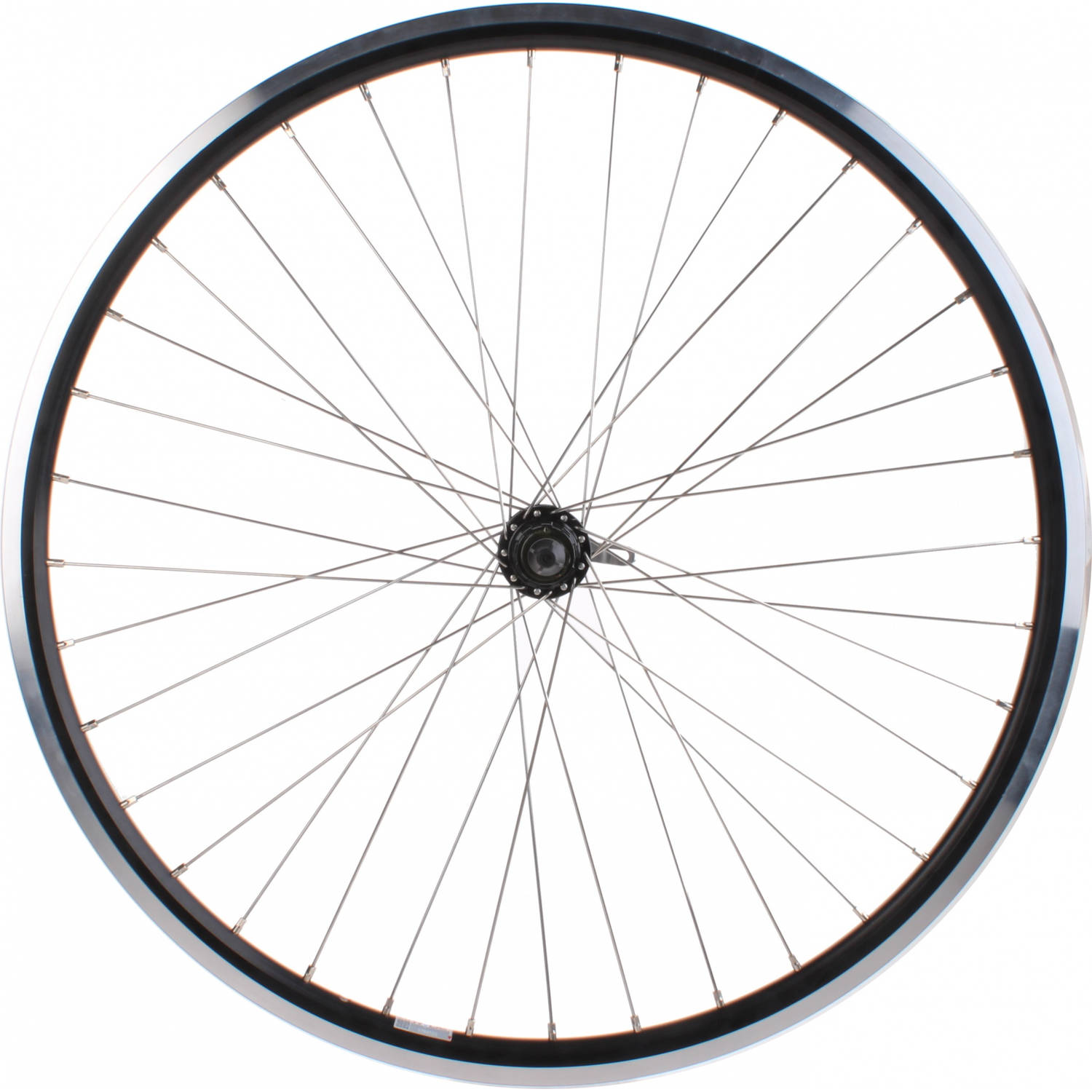 Ryde Achterwiel Stratos 28 Inch Velgrem 36g Aluminium - Zwart