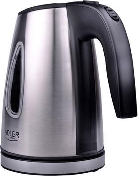 Adler Ad 1203 Elektrische Waterkoker Snoerloos Rvs 1.0 Liter