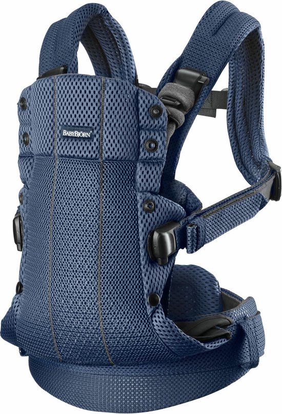 BabyBjorn - Mochila Portabebés BabyBjörn Harmony Mesh Azul Marino