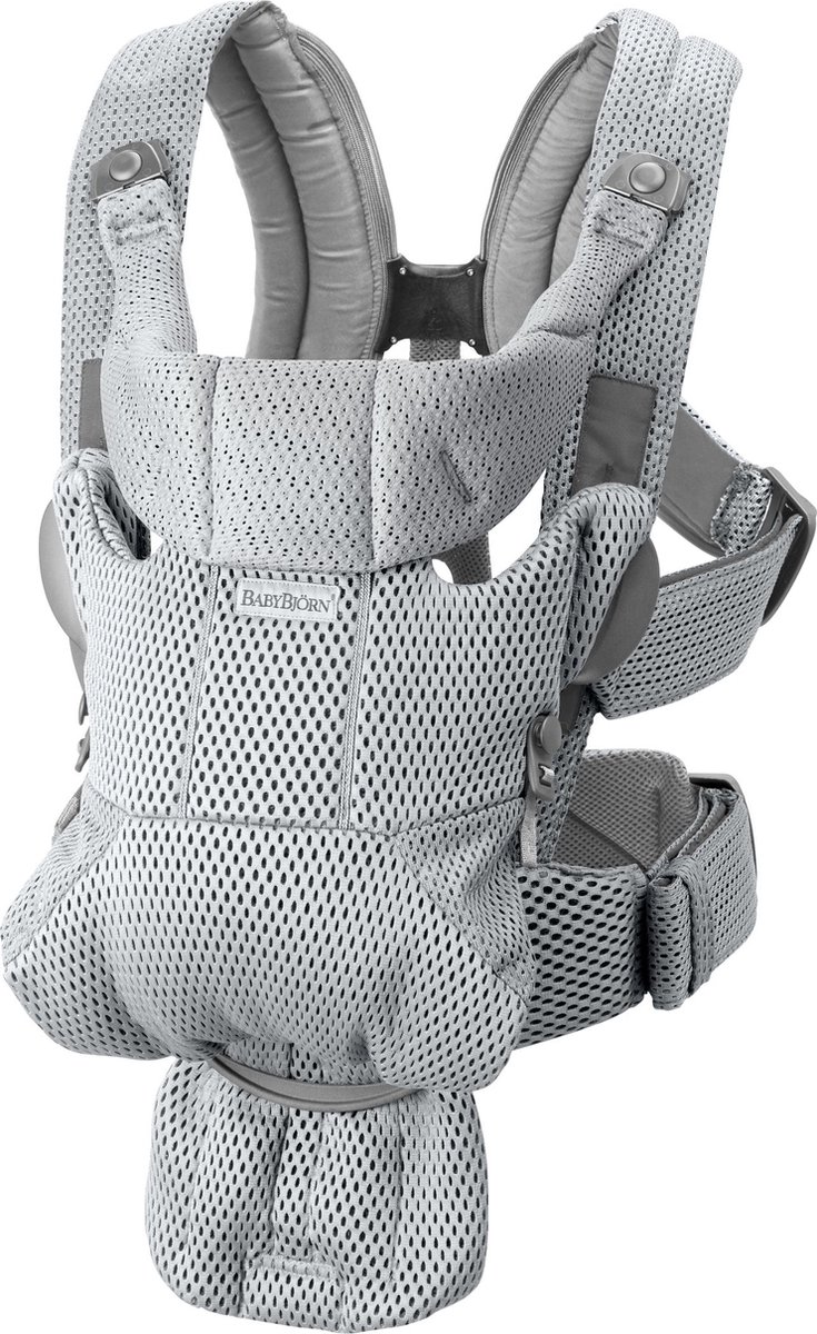 BabyBjorn - Mochila Portabebés BabyBjörn Move Grey 3D Mesh Gris Perla - Gris