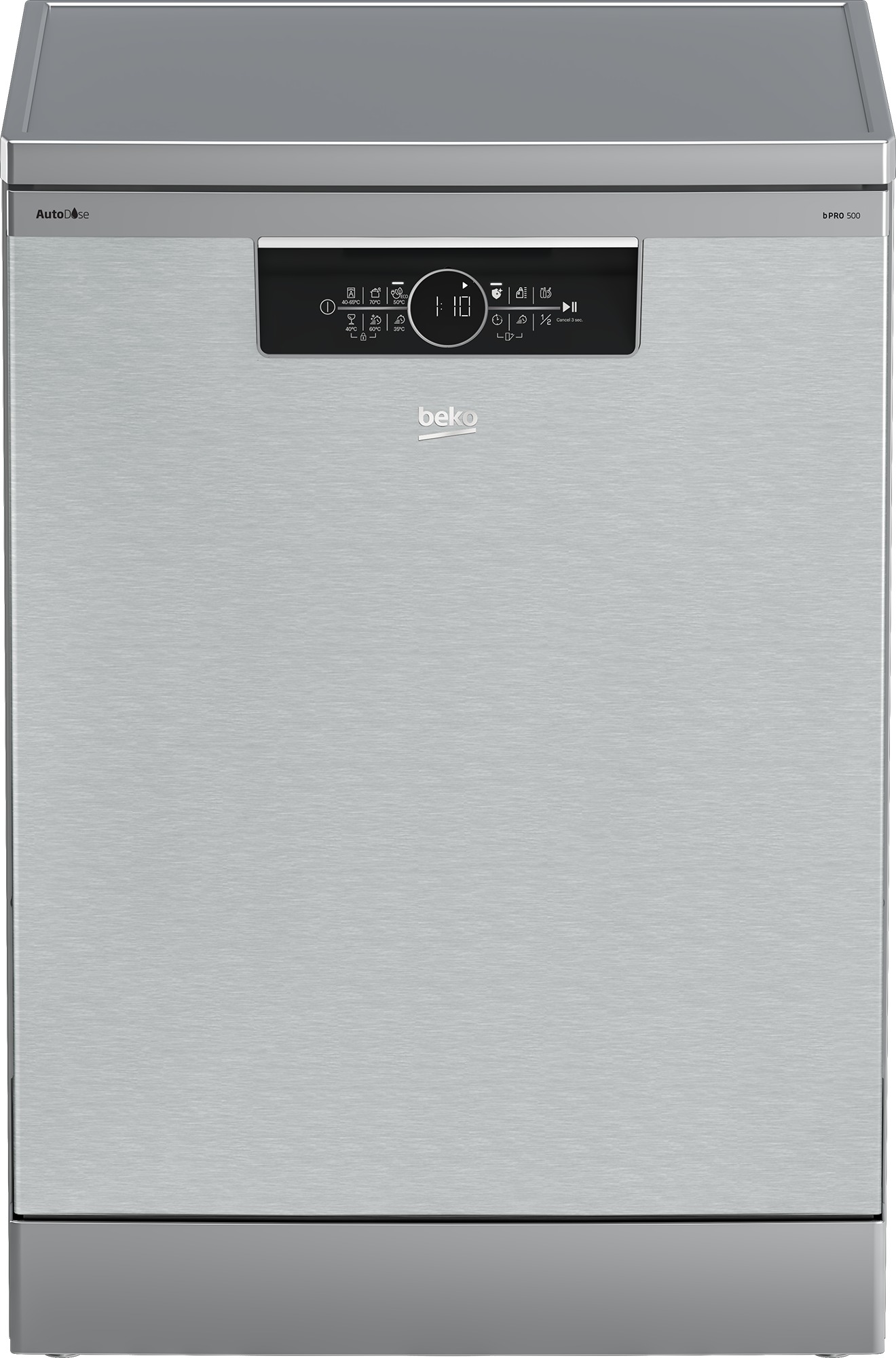 Beko - Lavavajillas 16 Servicios, 60 Cm, Bandeja Cubiertos - BDFN36640XA Inox