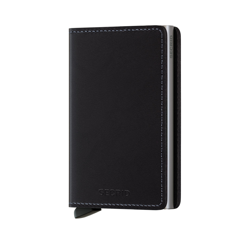 Secrid Slim Wallet Portemonnee Original Black - Negro