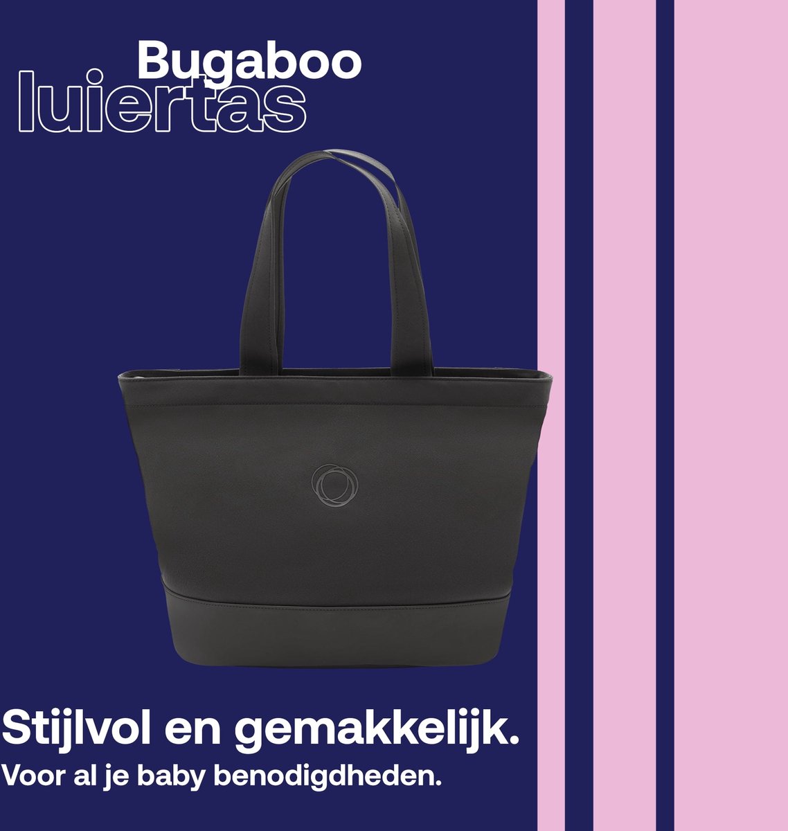 Bugaboo - Bolso Cambiador Para Coche De Paseo Negro Medianoche - Zwart
