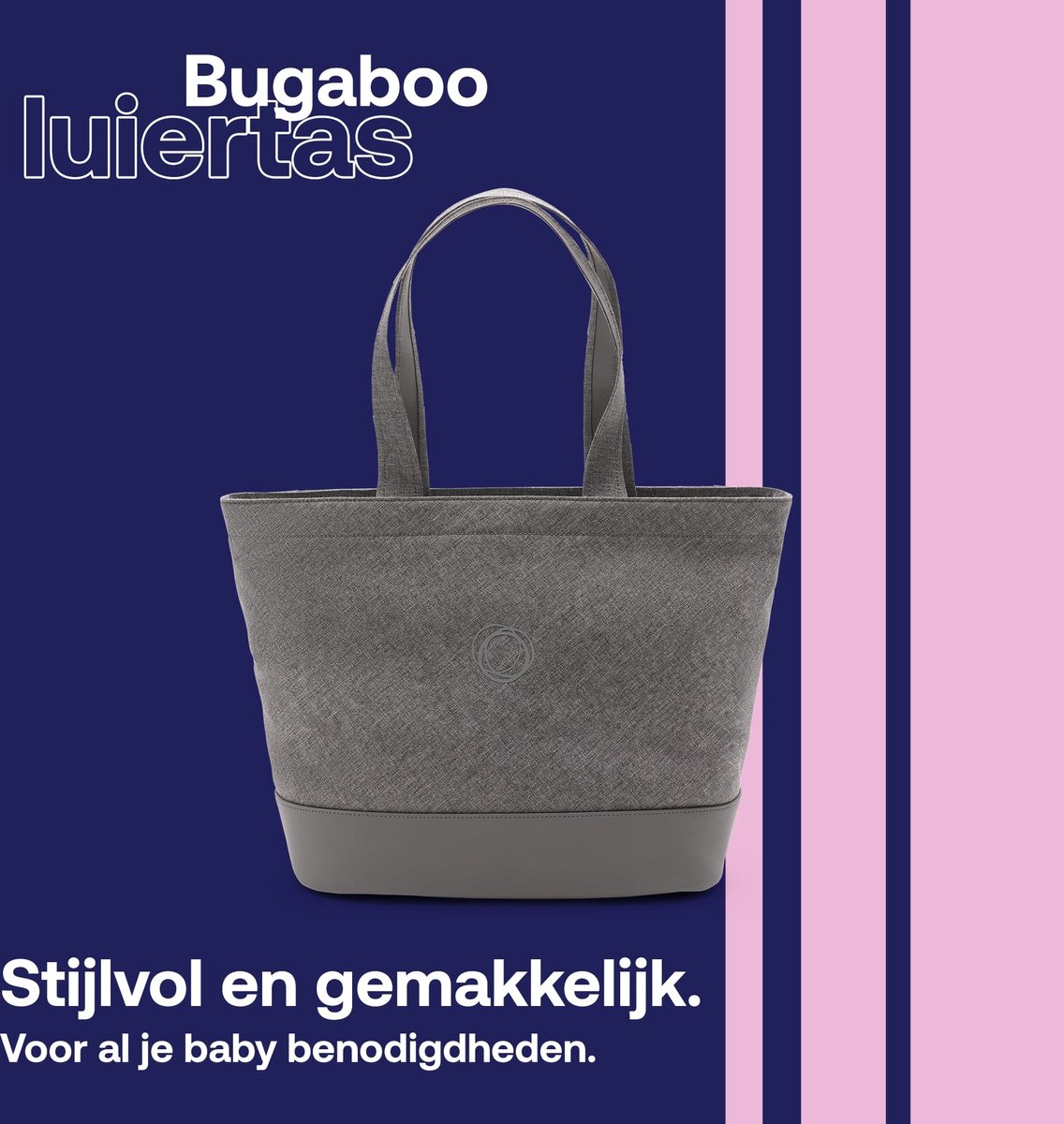 Bugaboo - Bolso Cambiador Para Coche De Paseo Gris Piedra - Grijs