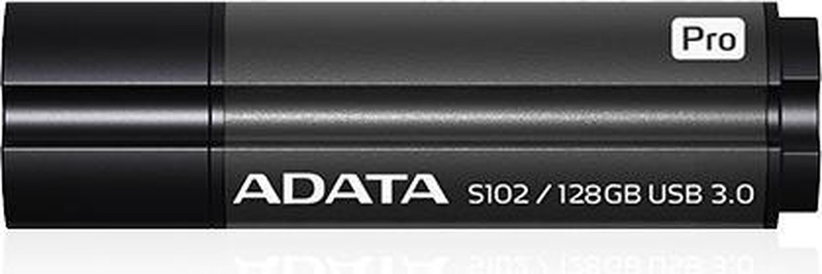 ADATA S102 Pro Advanced USB flash drive 128 GB USB Type-A 3.2 Gen 1 (3.1 Gen 1) - Grijs