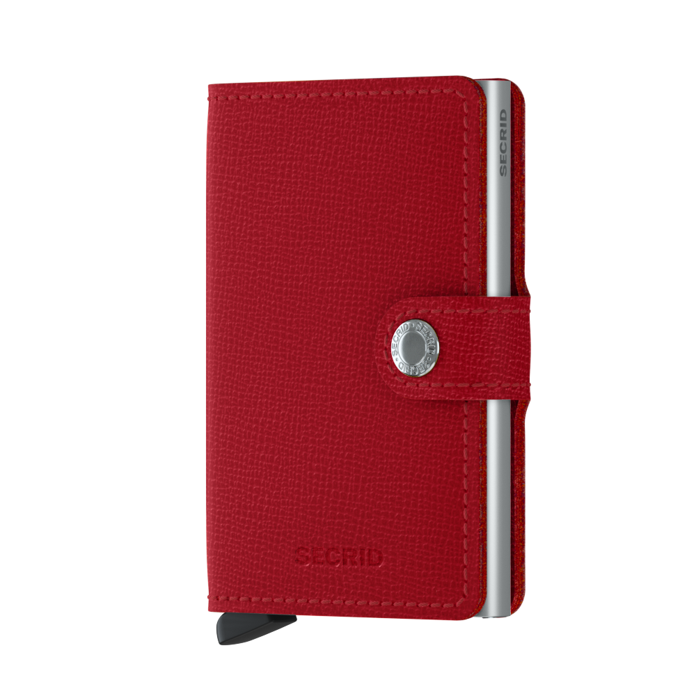 Secrid Mini Wallet Portemonnee Crisple Red