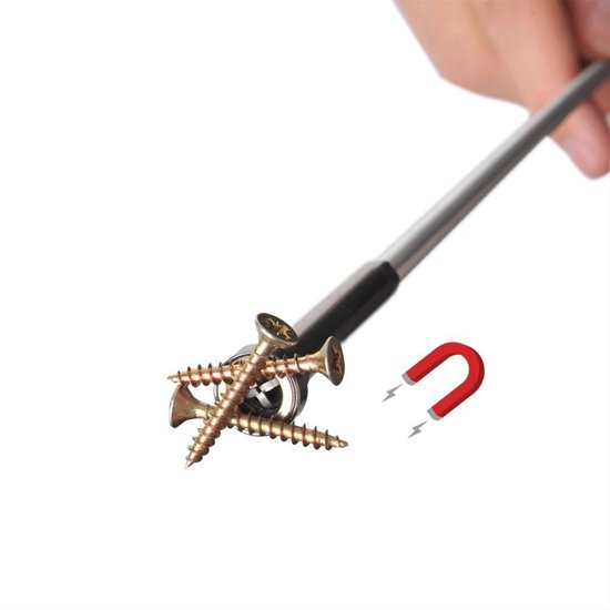 PROPLUS Flexibele Magnetische Grijper Met Verlichting 62 Cm