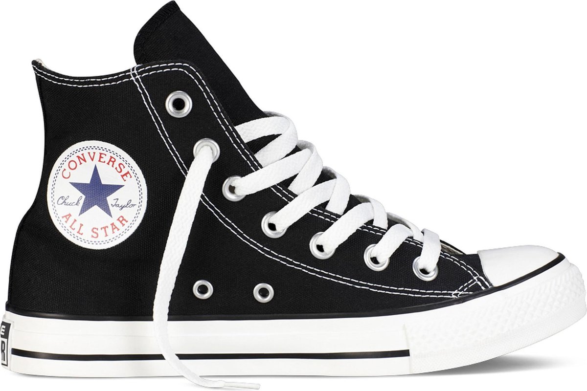 CONVERSE - Zapatillas Casual Unisex Chuck Taylor All Star Alta Lona - Negro