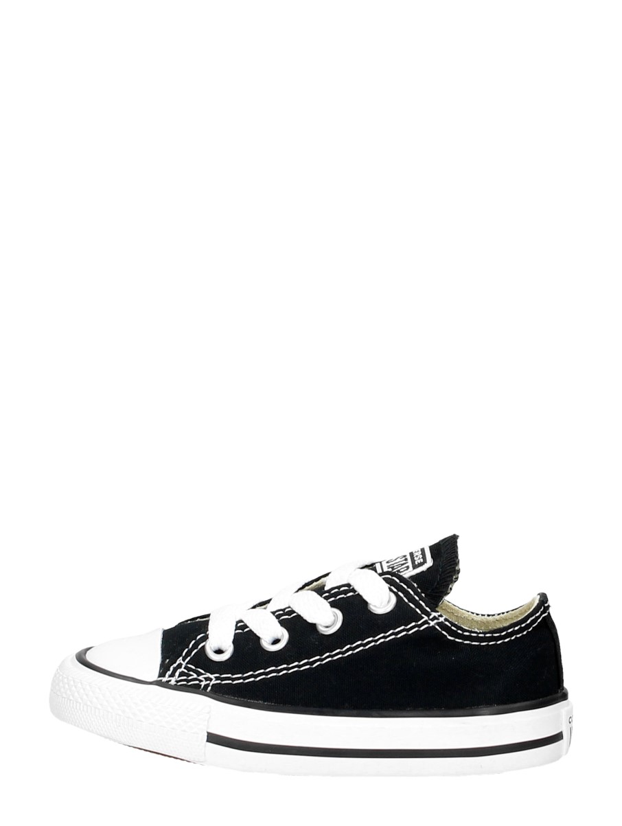 CONVERSE - Zapatillas Casual De Bebés/niños Chuck Taylor All Star Baja Lona - Negro