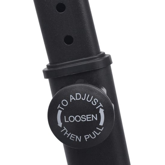 Vidaxl Spinningfiets Met Hartslagsensoren En Rood - Zwart