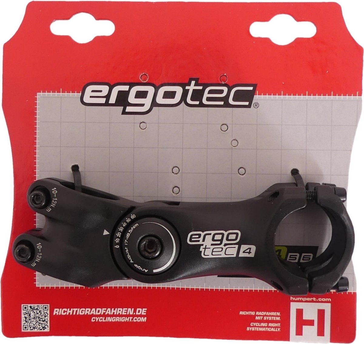 Ergotec Stuurpen Voorbouw Verstelbaar Octopus 2 28,6/105/31,8mm - Zwart