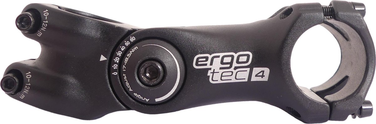 Ergotec Stuurpen Voorbouw Verstelbaar Octopus 2 28,6/105/31,8mm - Zwart